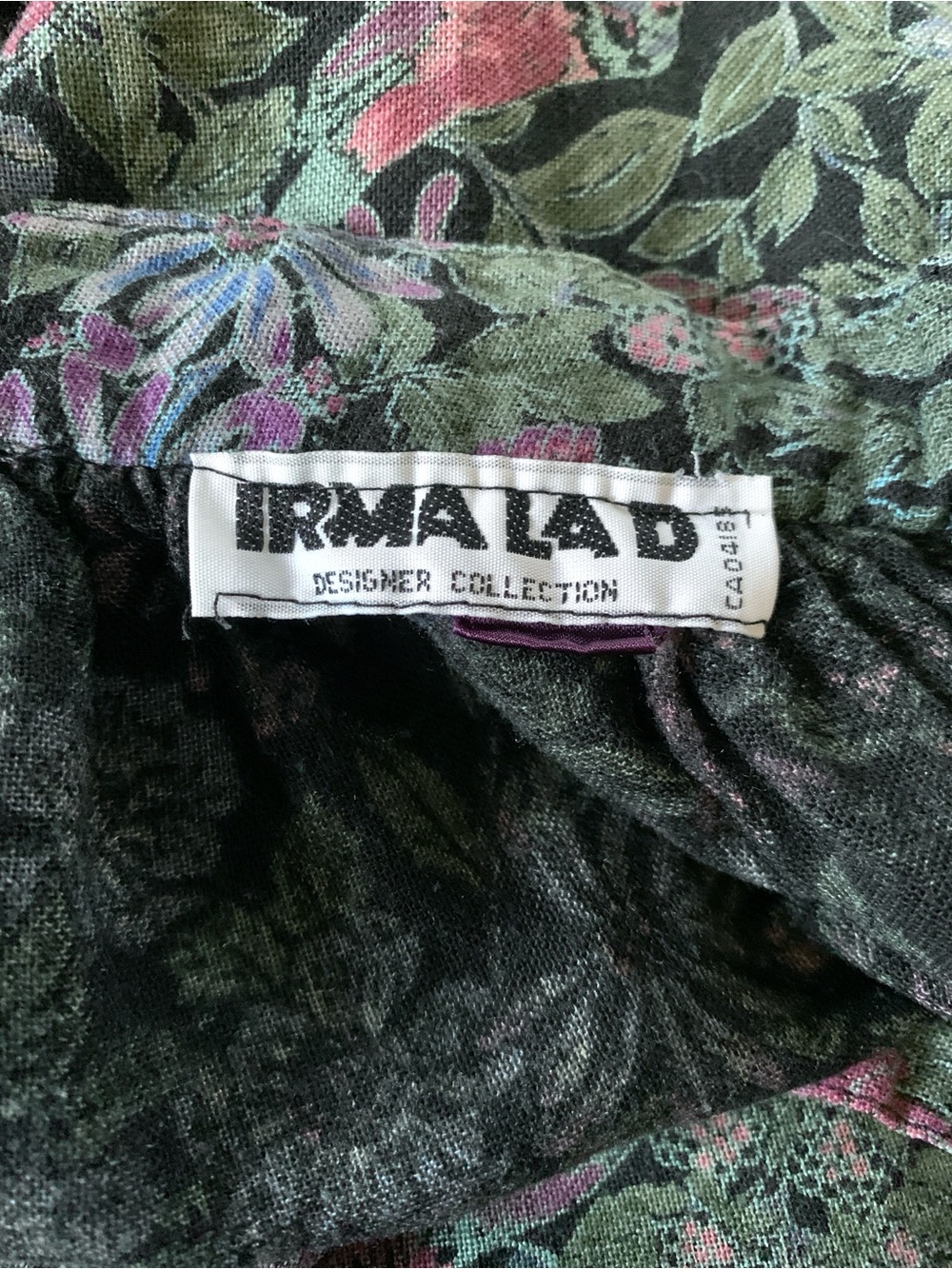 Vintage 90's Boho Hippie Gypsie Edwardian-inspo Peasant Cottagecore Floral Skirt - Picture 10 of 11